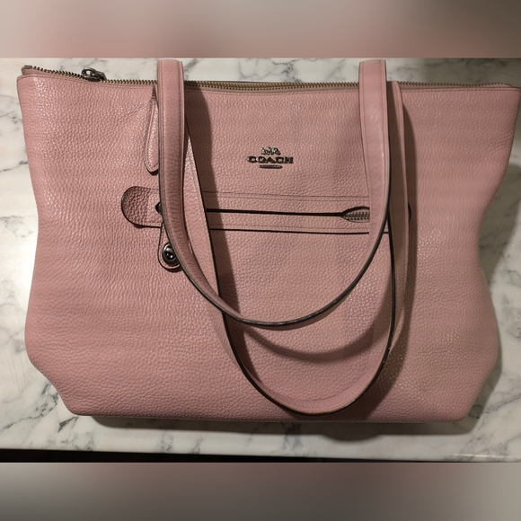 Coach Taylor pebble Tote & trifold slim wallet - Picture 2 of 9